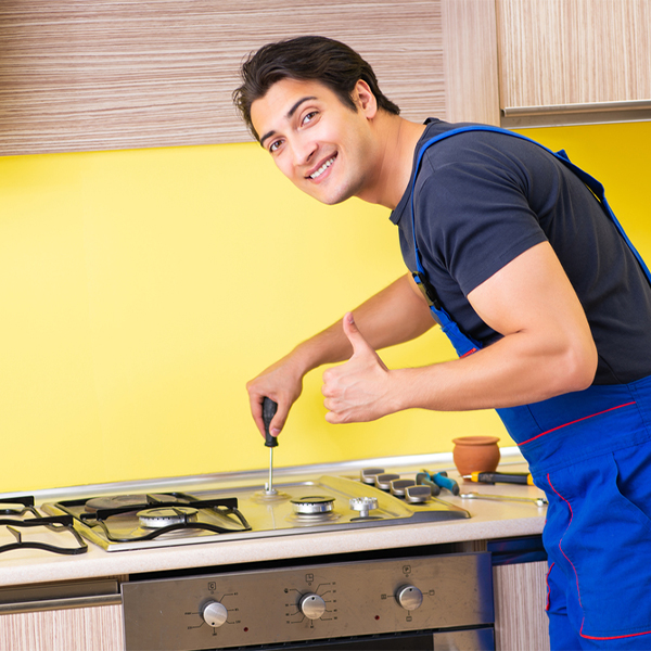 what are your typical service costs for stove repair in Ashley MO